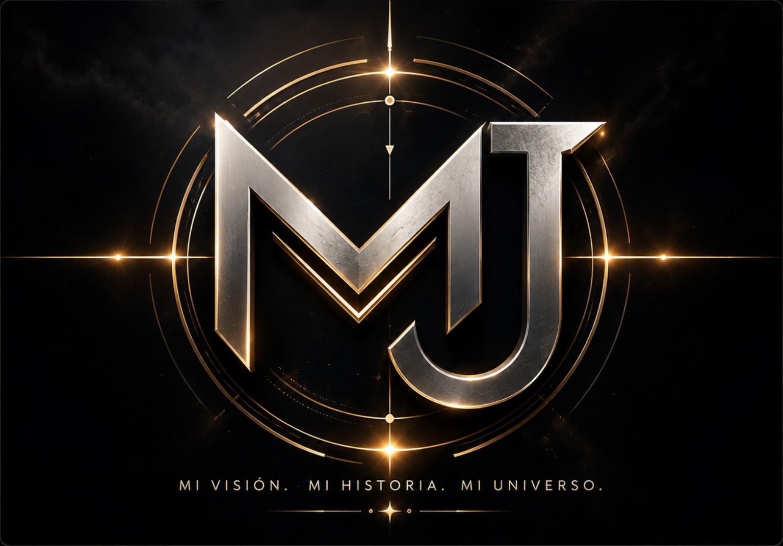 Emblema oficial completo de MJ Universe